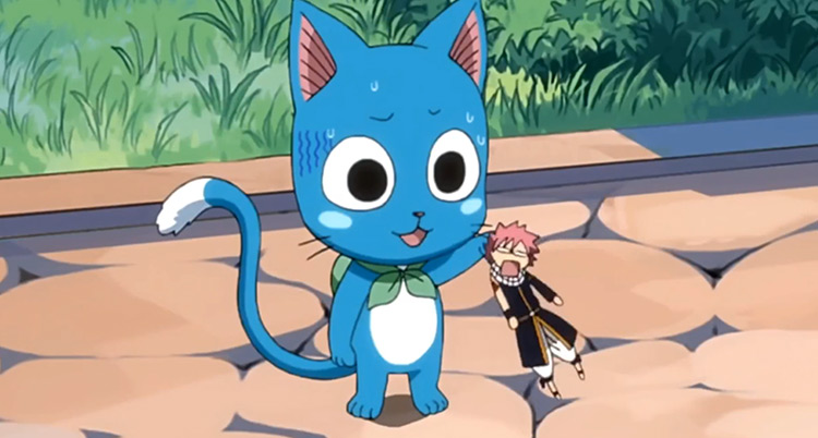 Happy Fairy Tail Anime Screenshot