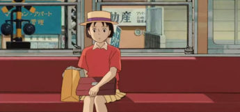 Whisper of Heart - Anime Train Scene Screenshot