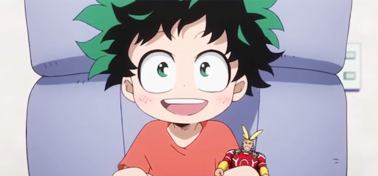 Izuku Midoriya - My Hero Academia green-haired boy