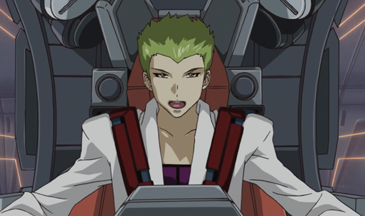 Sting Oakley - Mobile Suit Gundam SEED Destiny Anime Screenshot