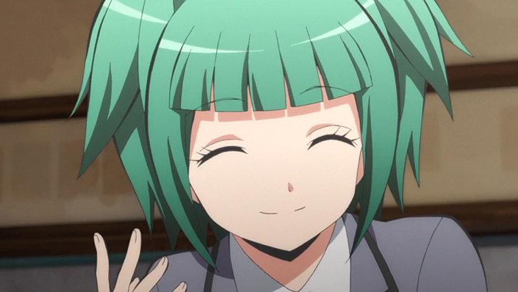 Girl Anime With Green Hair gambar ke 6