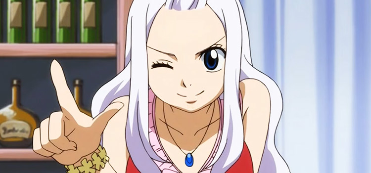 Mirajane Strauss - White hair girl in Fairy Tail