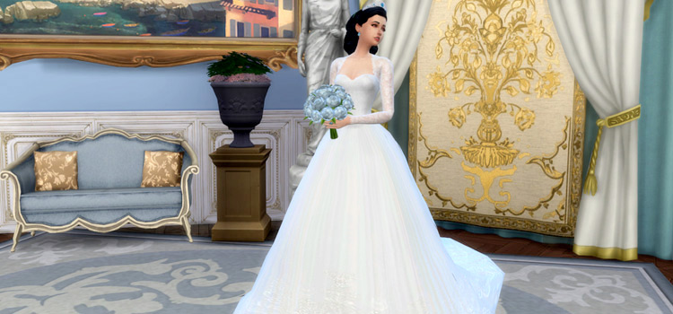 Best Sims 4 Wedding Dresses Free CC Mods To Download FandomSpot