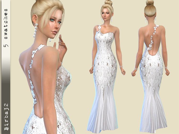 Best Sims 4 Wedding Dresses  Free CC   Mods To Download   FandomSpot - 86