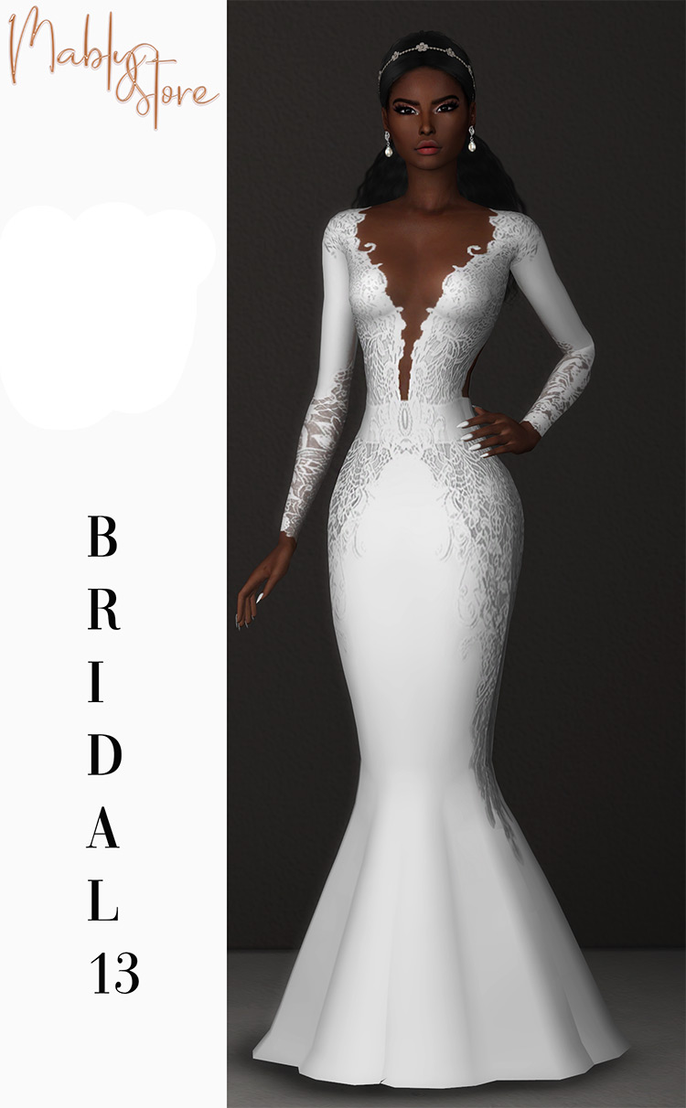 Best Sims 4 Wedding Dresses  Free CC   Mods To Download   FandomSpot - 79