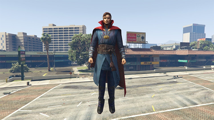 GTA 5 SUPER HERO MOD - STOP TIME MATRIX STYLE! (GTA 5 Mods)