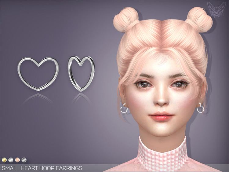 Best Sims 4 Hoop Earrings CC To Download   FandomSpot - 98