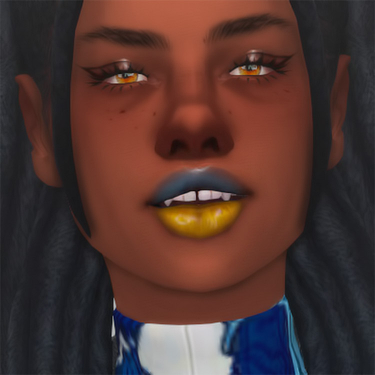 Rocket Pop Lipstick CC Pack for Sims 4