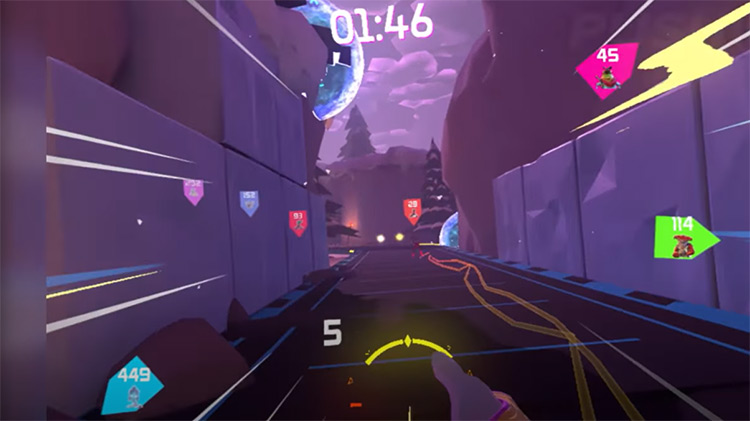 Sprint Vector PS4 game screenshot