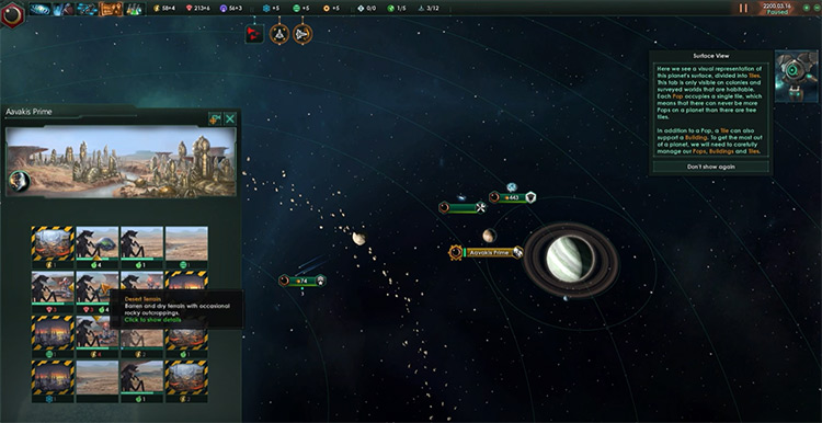 Stellaris space exploration game