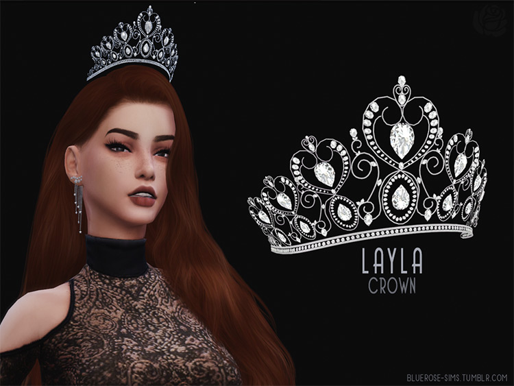 Layla Crown CC for Sims4