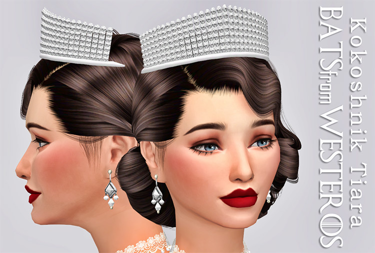 sims 4 cc child tiara