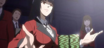 Kakegurui anime table gambling chips - screenshot