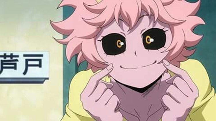 Mina Ashido - pink demon girl in My Hero Academia