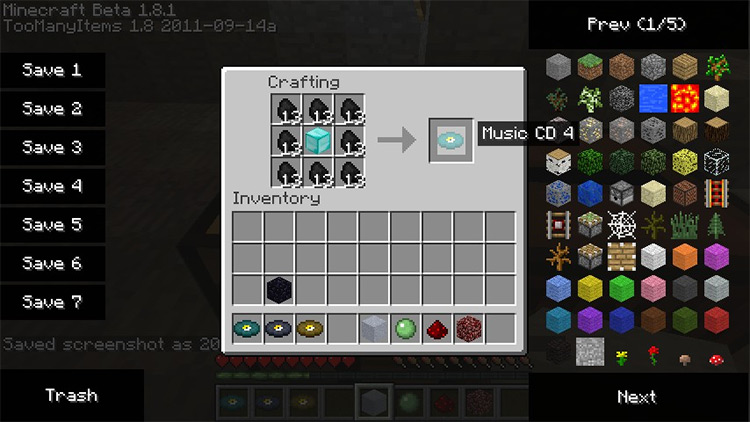 Your Music CDs in Minecraft