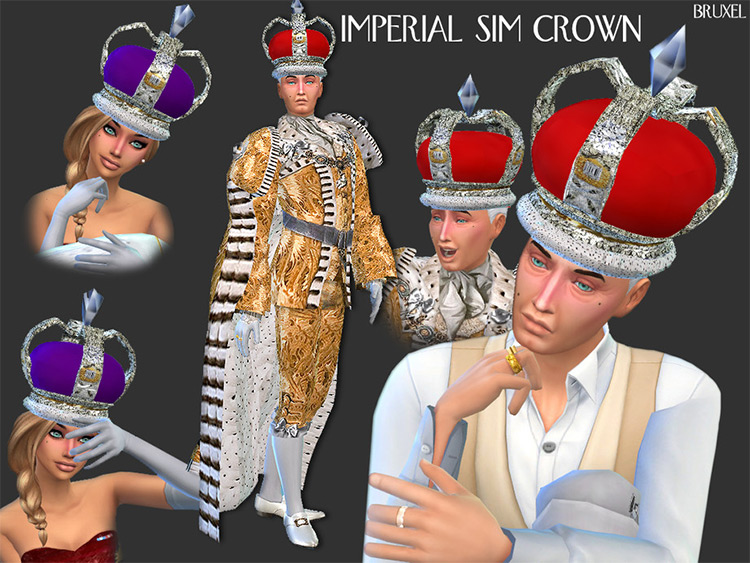 Sims 4  Best Crown CC To Download   Dress Up Like Royalty   FandomSpot - 26