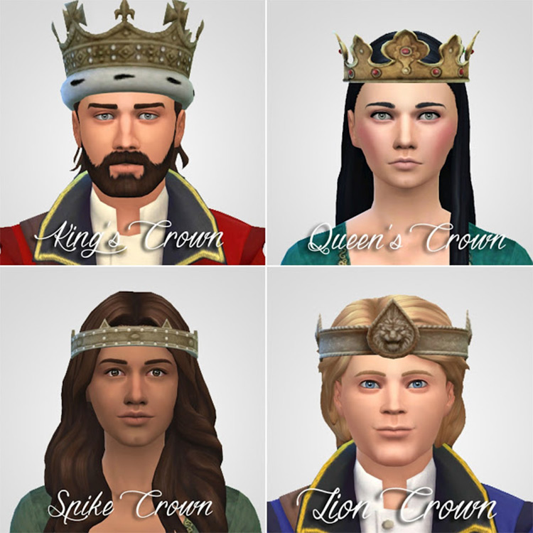 Sims 4 Best Crown Cc To Download Dress Up Like Royalty Fandomspot ...