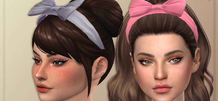 Sims 4 CC: Best Hair Bow Accessories (All Free To Download)