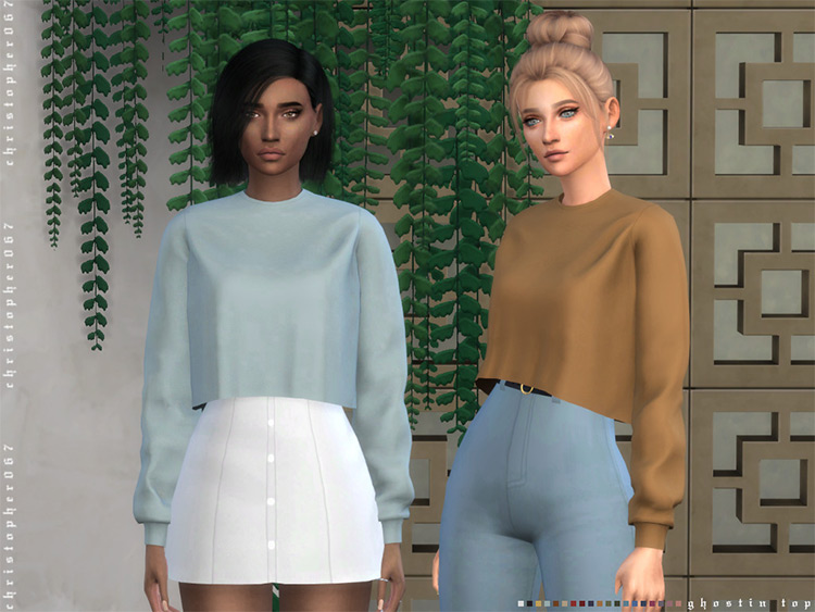 Sims 4  Best Sweaters  Sweatshirts   Hoodies CC To Download   FandomSpot - 74