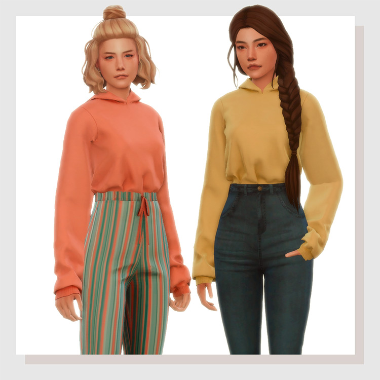 Sims 4  Best Sweaters  Sweatshirts   Hoodies CC To Download   FandomSpot - 29