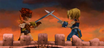 FF9 Battle Scene Screenshot for PSX