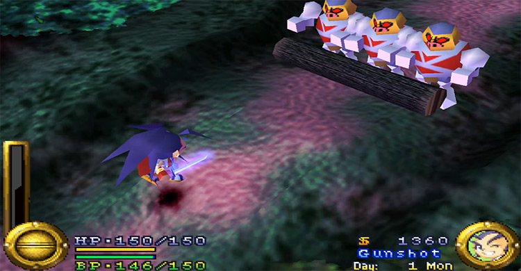 Brave Fencer Musashi PlayStation 1 Gameplay Screenshot