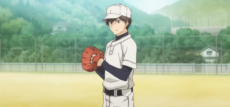 Battery Anime - Baseball Pitcher Character Screenshot