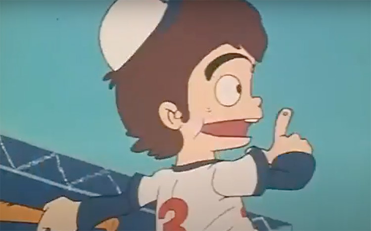 Ippatsu Kanta-kun Baseball Anime Screenshot