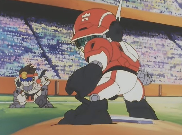 Shippu! Iron Leaguer Baseball Anime Screenshot
