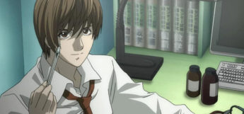 Light Yagami - Death Note close-up screenshot