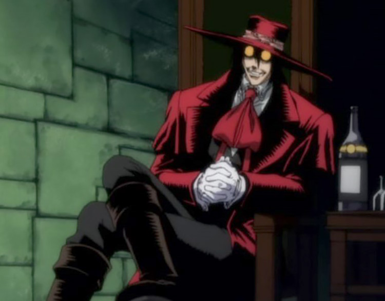 Alucard in Hellsing Anime