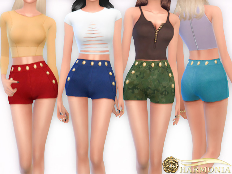 Sims 4 High Waisted CC  Jeans  Shorts   Skirts To Download   FandomSpot - 29