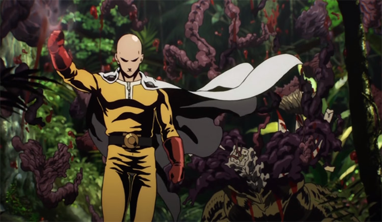 One Punch Man Anime Intro Scene