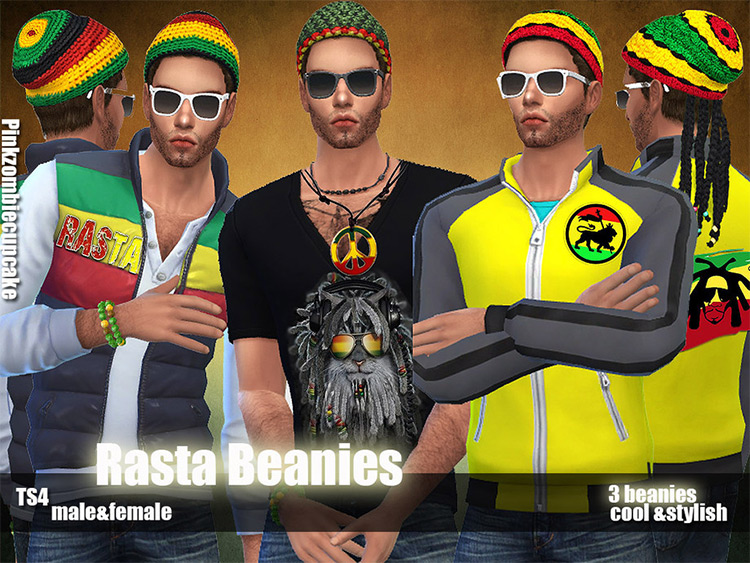 Sims 4 CC  Best Beanies To Download  Guys   Girls    FandomSpot - 73