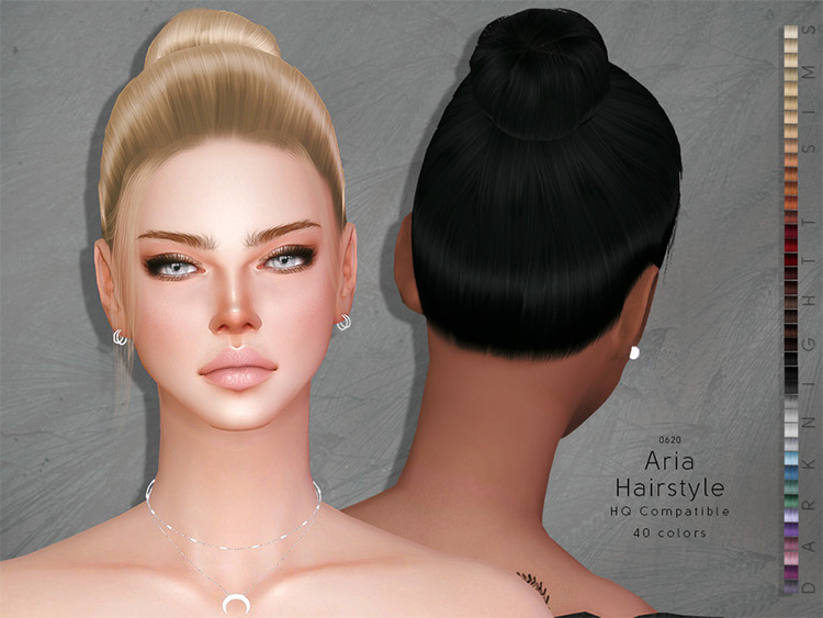 chopsticks hair bun sims 4 cc