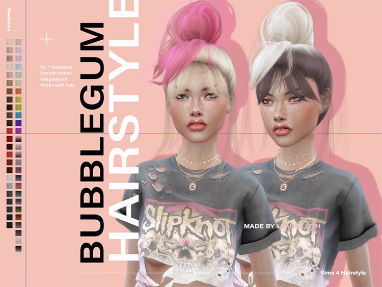 Sims 4 Updo Hair  Best CC   Mods To Download   FandomSpot - 91