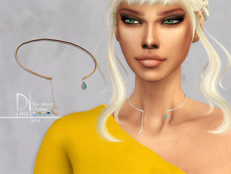 Sky Moon Choker for TS4