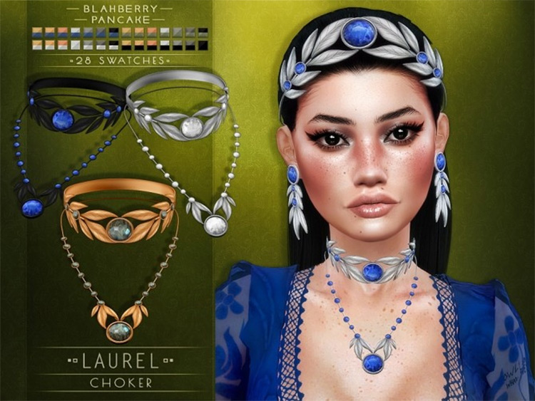 Best Sims 4 Chokers  Free CC   Mods To Download   FandomSpot - 80