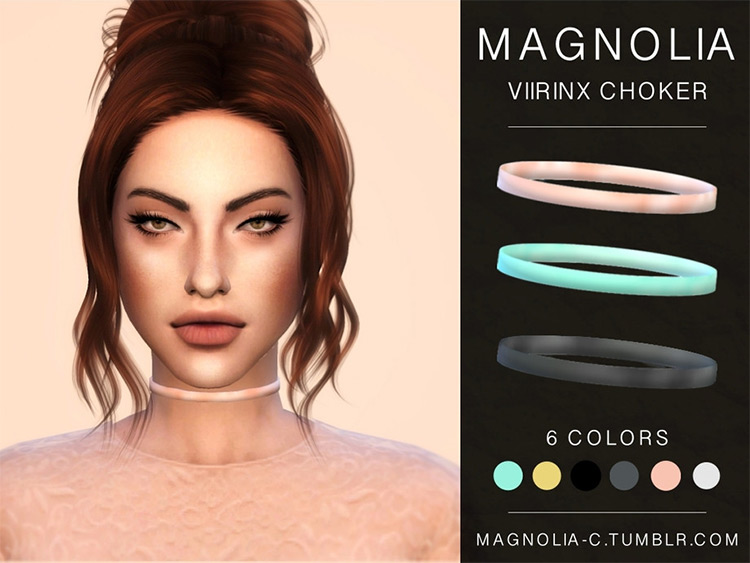 Best Sims 4 Chokers  Free CC   Mods To Download   FandomSpot - 92