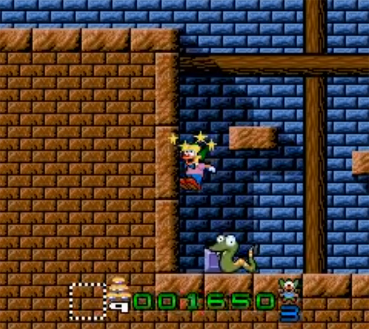 Krusty's Super Fun House - SNES Screenshot