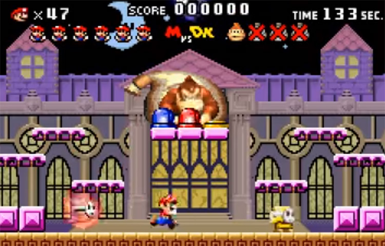 Mario Vs. Donkey Kong GBA Gameplay