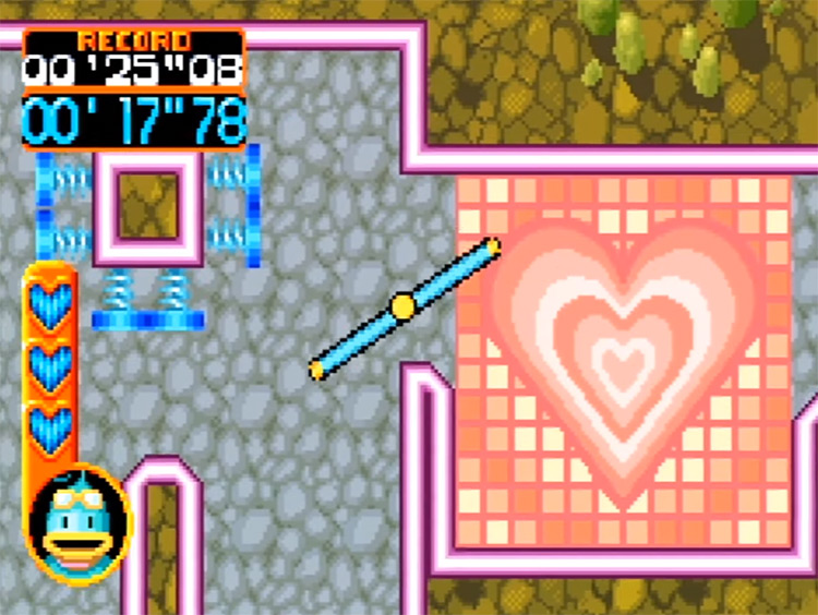 Kuru Kuru Kururin - GBA Gameplay Screenshot