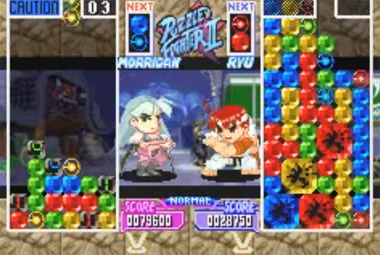 Super Puzzle Fighter II Turbo for Gameboy Advance