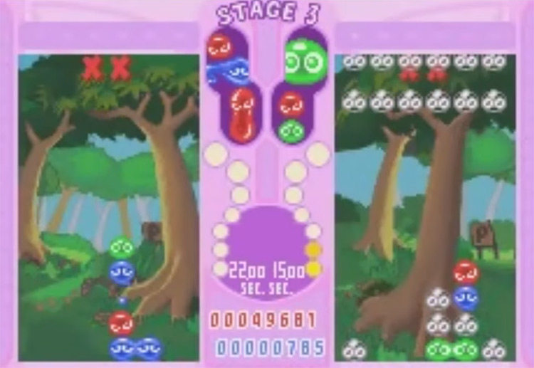 Puyo Pop Fever GBA Screenshot