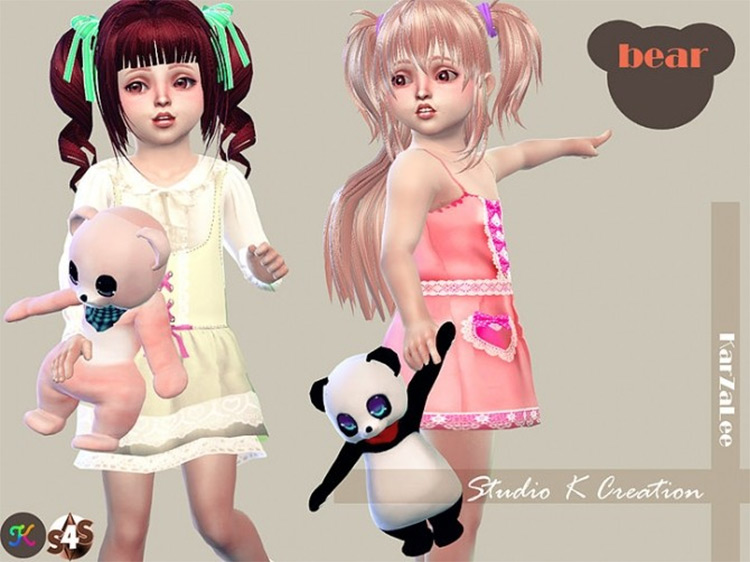 Teddy Bear For Toddlers - Sims 4 CC