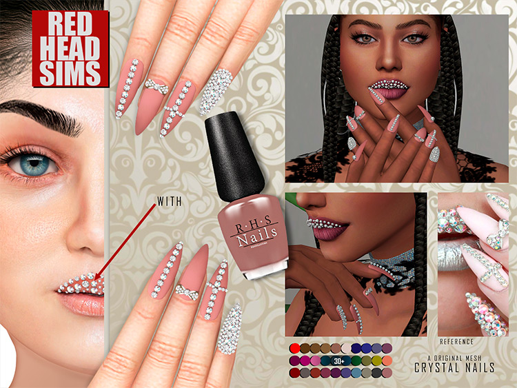 25 Best Nails CC   Mod Packs For Sims 4  Free To Download    FandomSpot - 2