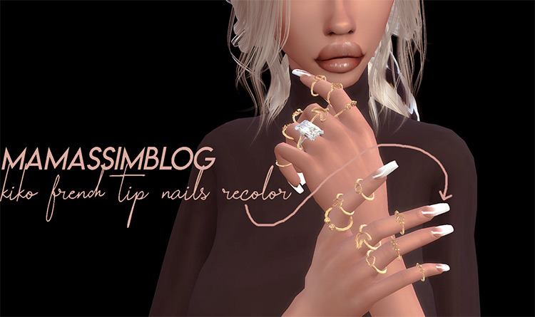 25 Best Nails CC   Mod Packs For Sims 4  Free To Download    FandomSpot - 83