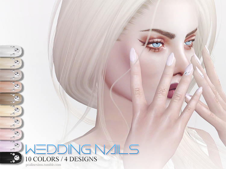 25 Best Nails CC   Mod Packs For Sims 4  Free To Download    FandomSpot - 61