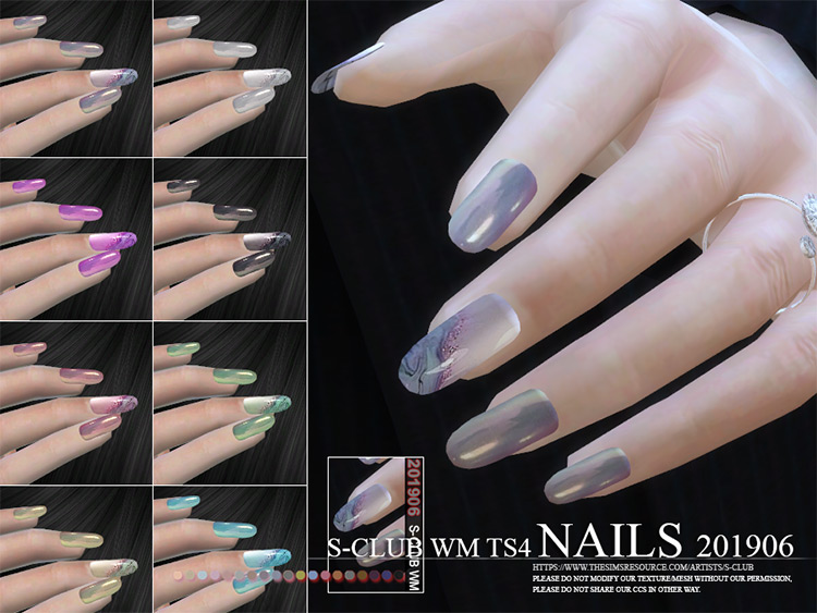 25 Best Nails CC   Mod Packs For Sims 4  Free To Download    FandomSpot - 20