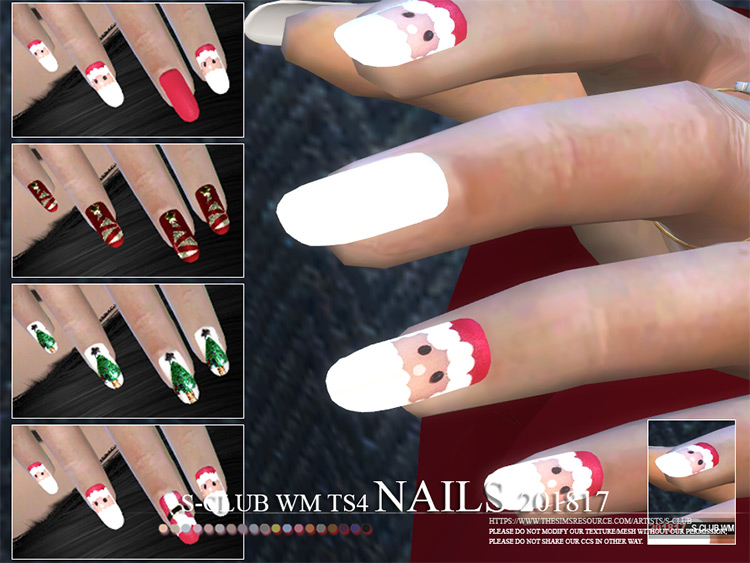 25 Best Nails CC   Mod Packs For Sims 4  Free To Download    FandomSpot - 48